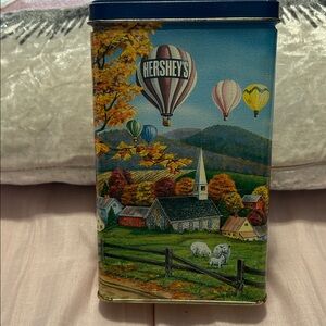 Hershey's Hometown Series Decorative Tin with Scenic Design #11
